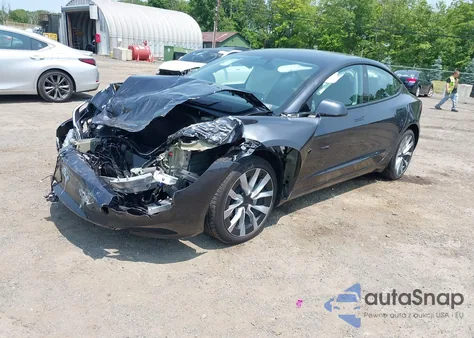 2024 Tesla Model 3 Long Range Dual Motor All-Wheel Drive из США, поврежденный, VIN 5YJ3E1EB0RF766260